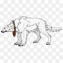 狗犬科线艺术动物爪-狗-空若网 狗犬科线艺术动物爪-狗-空若网