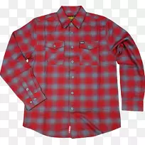 法兰绒格子衬衫领.男式平料-空若网 法兰绒格子衬衫领.男式平料-空若网