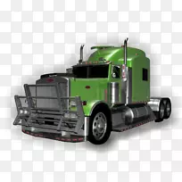 汽车ab沃尔沃麦克卡车彼得比尔特379半挂车绿色卡车-空若网 汽车ab沃尔沃麦克卡车彼得比尔特379半挂车绿色卡车-空若网