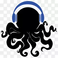 章鱼标志剪辑艺术-章鱼标志-空若网 章鱼标志剪辑艺术-章鱼标志-空若网