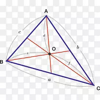三角形质心点中红三角形几何-空若网 三角形质心点中红三角形几何-空若网