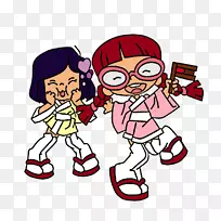 人类行为头巾卡通片艺术快乐-空若网 人类行为头巾卡通片艺术快乐-空若网