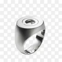 真GmbH行星体珠宝首饰.曲线环-空若网 真GmbH行星体珠宝首饰.曲线环-空若网