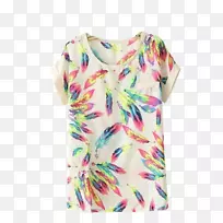 袖子t恤上衣-空若网 袖子t恤上衣-空若网