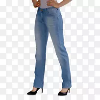 牛仔裤牛仔布腰直裤-空若网 牛仔裤牛仔布腰直裤-空若网