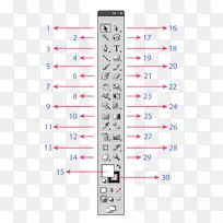 线角字体.adobe插画.不规则线-空若网 线角字体.adobe插画.不规则线-空若网
