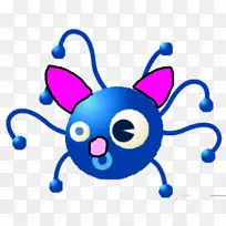 绘制卡通昆虫剪贴画-空若网 绘制卡通昆虫剪贴画-空若网