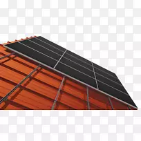 太阳能光伏安装系统屋顶光伏发电站太阳能电池板顶部-空若网 太阳能光伏安装系统屋顶光伏发电站太阳能电池板顶部-空若网