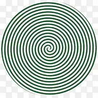 圆螺旋点图形-螺旋线-空若网 圆螺旋点图形-螺旋线-空若网