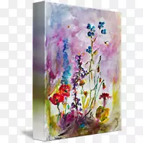 花卉设计水彩画静物摄影现代艺术水彩画-空若网 花卉设计水彩画静物摄影现代艺术水彩画-空若网