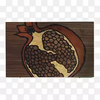 窗式水果.手绘石榴-空若网 窗式水果.手绘石榴-空若网