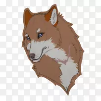 红狐卡通鼻子尾巴半身像-空若网 红狐卡通鼻子尾巴半身像-空若网