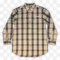 格子袖扣式衬衫-空若网 格子袖扣式衬衫-空若网