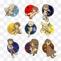 服装配件卡通时尚.毛茸茸的艺术徽章-空若网 服装配件卡通时尚.毛茸茸的艺术徽章-空若网