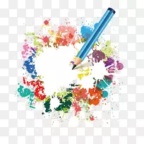 铅笔画水彩画和笔画-空若网 铅笔画水彩画和笔画-空若网