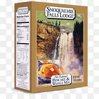 斯诺奎米瀑布华夫饼,老式水-空若网 斯诺奎米瀑布华夫饼,老式水-空若网