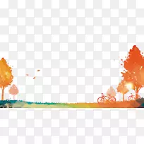 树下载-涂上橘子树-空若网 树下载-涂上橘子树-空若网