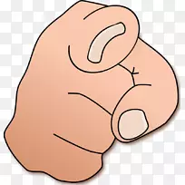 指尖食指夹艺术.手指向剪贴画-空若网 指尖食指夹艺术.手指向剪贴画-空若网