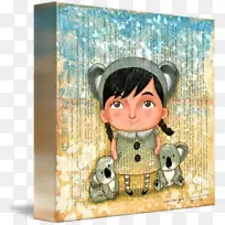 卡通画框.水彩画考拉-空若网 卡通画框.水彩画考拉-空若网