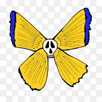 帝王蝴蝶毛笔蝴蝶对称剪贴画蝴蝶-空若网 帝王蝴蝶毛笔蝴蝶对称剪贴画蝴蝶-空若网