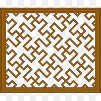 十字插画.木制方形圆形对称移位窗-空若网 十字插画.木制方形圆形对称移位窗-空若网