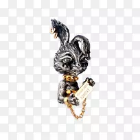 人体珠宝.黑色项链-空若网 人体珠宝.黑色项链-空若网