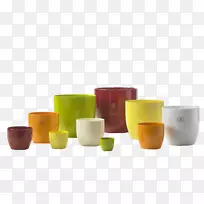 咖啡杯塑料花盆杯-空若网 咖啡杯塑料花盆杯-空若网