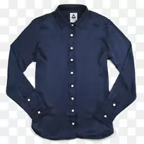 钴蓝衬衫领牛仔衬衫-空若网 钴蓝衬衫领牛仔衬衫-空若网