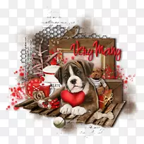 犬种小狗爱圣诞饰品-小狗-空若网 犬种小狗爱圣诞饰品-小狗-空若网