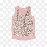 无袖衬衫领花式连衣裙-空若网 无袖衬衫领花式连衣裙-空若网