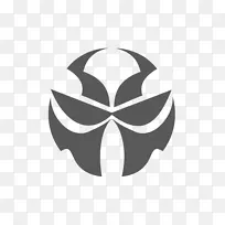 徽标叶线对称符号-叶-空若网 徽标叶线对称符号-叶-空若网