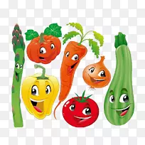 蔬菜卡通水果插图-婴儿蔬菜-空若网 蔬菜卡通水果插图-婴儿蔬菜-空若网