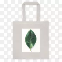 手提袋绿叶长方形-空若网 手提袋绿叶长方形-空若网