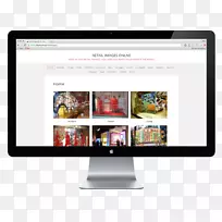 电脑显示器苹果雷电显示多媒体显示广告设计-空若网 电脑显示器苹果雷电显示多媒体显示广告设计-空若网