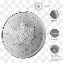 加拿大银枫叶硬币-空若网 加拿大银枫叶硬币-空若网