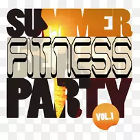 商标字体-夏季派对标志-空若网 商标字体-夏季派对标志-空若网