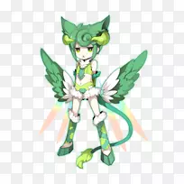 仙女卡通开花植物叶仙女-空若网 仙女卡通开花植物叶仙女-空若网