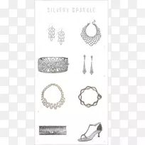 耳环体珠宝白银婚-空若网 耳环体珠宝白银婚-空若网