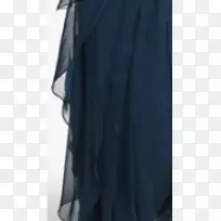 钴蓝肩裙-空若网 钴蓝肩裙-空若网