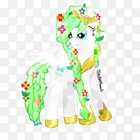 开花植物马剪贴画-马-空若网 开花植物马剪贴画-马-空若网