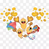 动物快乐剪贴画-在线宾果-空若网 动物快乐剪贴画-在线宾果-空若网