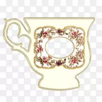 咖啡茶杯相框瓷玻璃相框-空若网 咖啡茶杯相框瓷玻璃相框-空若网