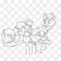 手指线艺术马素描-第一次约会-空若网 手指线艺术马素描-第一次约会-空若网