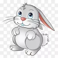 兔卡通宠物手绘兔-空若网 兔卡通宠物手绘兔-空若网