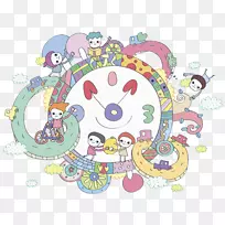 儿童卡通剪贴画-手绘儿童-空若网 儿童卡通剪贴画-手绘儿童-空若网