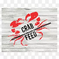 标志品牌喜爱字体-螃蟹水彩-空若网 标志品牌喜爱字体-螃蟹水彩-空若网