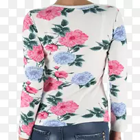 袖t恤肩衬衫粉红色m-t恤-空若网 袖t恤肩衬衫粉红色m-t恤-空若网