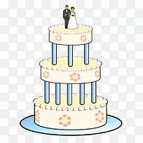 糖蛋糕婚礼蛋糕装饰剪贴画婚礼蛋糕-空若网 糖蛋糕婚礼蛋糕装饰剪贴画婚礼蛋糕-空若网