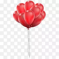 红色爱情气球心-气球团PNG剪贴画图片-空若网 红色爱情气球心-气球团PNG剪贴画图片-空若网