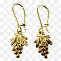 耳环首饰金碧珠葡萄首饰-空若网 耳环首饰金碧珠葡萄首饰-空若网